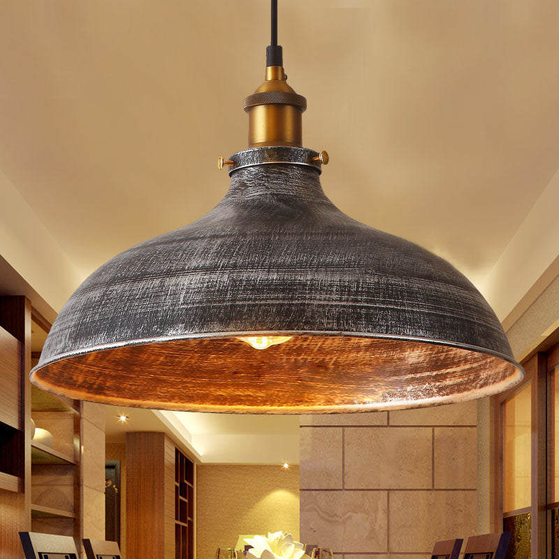 Halden pendant lamp shown over a worktop